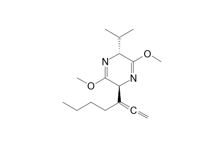 (2R,5S)-2-Isopropyl-3,6-dimethoxy-5-(1-vinylidene-pentyl)-2,5-dihydro-pyrazine