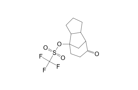 1-[[(trifluoromethyl)sulfonyl]oxy]tricyclo[5.3.1.0(2,6)]-8-undecanone