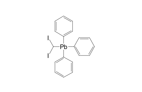 Plumbane, (diiodomethyl)triphenyl-