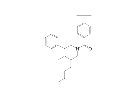 Benzamide, 4-(tert-butyl)-N-(2-phenylethyl)-N-(2-ethylhexyl)-