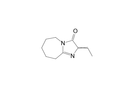 2-Ethylidene-2,5,6,7,8,9-hexahydro-imidazo[1,2-a]azepine-3-one