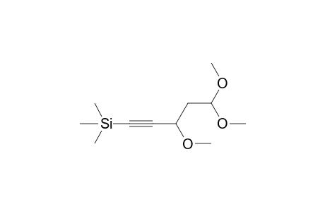 5-Trimethylsilyl-3-methoxy-4-pentyne-1-al dimethyl acetal