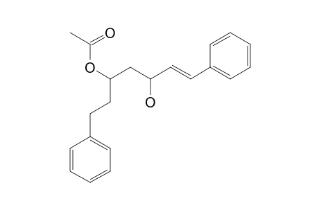 (E)-3-HYDROXY-1,7-DIPHENYLHEPT-1-ENE-5-ACETATE