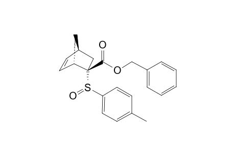 exo-(S1,S2,S4,Rs)-Benzyl 2-(p-tolylsulfinyl)bicyclo[2.2.1]hept-5-ene-2-carboxylate