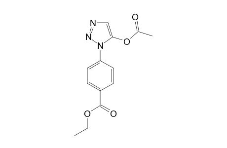 1-(PARA-ETHOXYCARBONYLPHENYL)-5-ACETOXY-1,2,3-TRIAZOLE