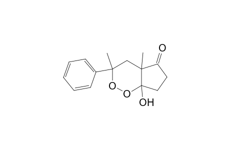 1-Methoxy-6-methyl-7-oxo-4-phenyl-2,3-dioxabicyclo[4.3.0]nonane