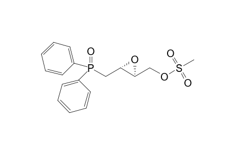[(2S,3R)-3-(diphenylphosphorylmethyl)oxiran-2-yl]methyl methanesulfonate