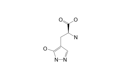(2S)-2-AMINO-3-(5-HYDROXYPYRAZOL-4-YL)-PROPIONIC-ACID