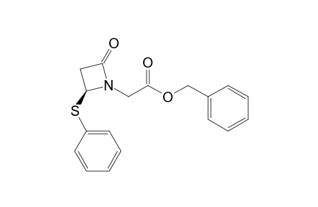 Benzyl[(4'S)-4'-(Phenylthio)-2'-oxoazetidin-1'-yl]-acetate