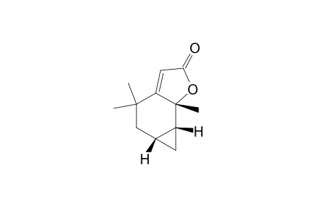 2H-Cyclopropa[g]benzofuran-2-one, 4,5,5a,6,6a,6b-hexahydro-4,4,6b-trimethyl-, (5a.alpha.,6a.alpha.,6b.alpha.)-