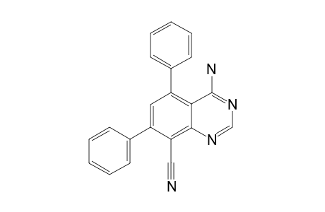 4-Amino-8-cyano-5,7-diphenylquinazoline