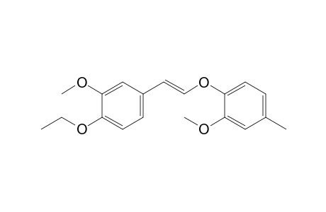 trans-.beta.-(2-Methoxy-4-methylphenoxy)-.alpha.-(3-methoxy-4-ethoxyphenyl)ethene