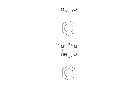 4-Methyl-3-(4-nitrophenyl)-6-phenyl-5,6-dihydro-4H-[1,2,4,5]oxatriazine