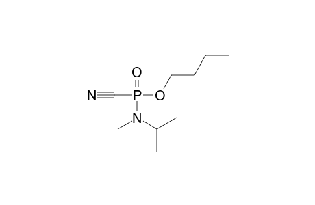 O-butyl N-isopropyl N-methyl phosphoramidocyanidate