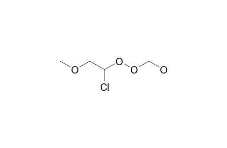 1-CHLORO-2-METHOXY-ETHYL-HYDROXYMETHYL-PEROXIDE