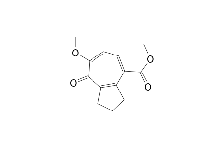 2,3-Dihydro-8-(methoxycarbonyl)-5-methoxy-4(1H)-azulenone