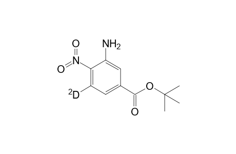 2-Amino-4-tert-butoxycarbonyl-6-deuteronitrobenzene