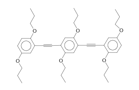 1,5-Bis(2-(2,5-dipropyloxyphenyl)ethinyl)-2,5-dipropyloxybenzene