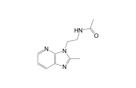 acetamide, N-[2-(2-methyl-3H-imidazo[4,5-b]pyridin-3-yl)ethyl]-