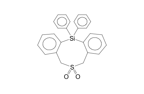 1,1-DIPHENYL-5,5-DIOXO-2,3;7,8-DIBENZO-5-THIASILACINE