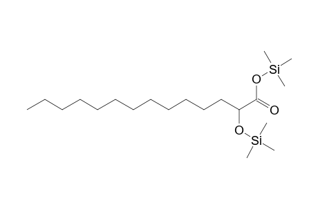 2-(Trimethylsilyl)oxy-tetradecanoic acid trimethylsilyl ester