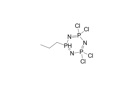1-Propyl-1-hydridotetrachlorocyclotriphosphazene