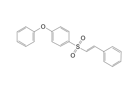 1-Phenoxy-4-([(E)-2-phenylethenyl]sulfonyl)benzene