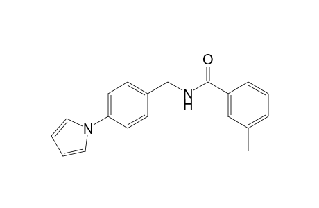Benzamide, 3-methyl-N-[[4-(1H-pyrrol-1-yl)phenyl]methyl]-