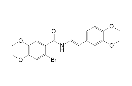 (E)-N-(3',4'-Dimethoxystyryl)-2-bromo-4,5-dimethoxybenzamide