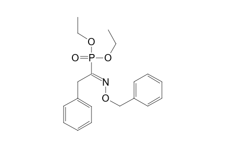 (E)-DIETHYL-1-BENZYLOXYIMINO-2-PHENYLETHYLPHOSPHONATE