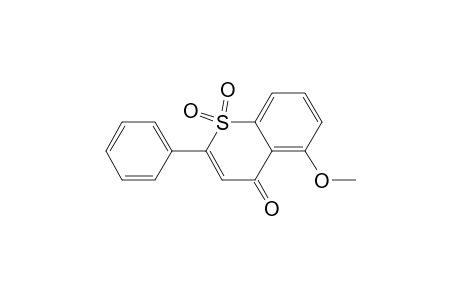 1,1-diketo-5-methoxy-2-phenyl-thiochromen-4-one