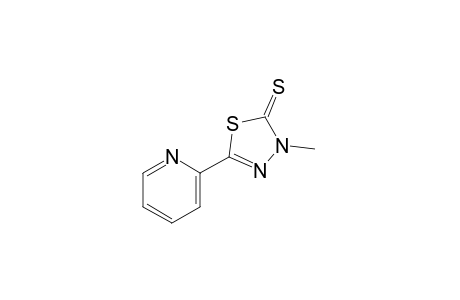 4-methyl-2-(2-pyridyl)-delta square-1,3,4-thiadiazoline-5-thione