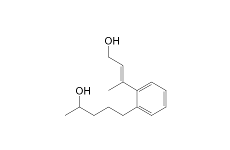 3-[2'-(4"-Hydroxy-1"-pentyl)phenyl]but-2-en-1-ol