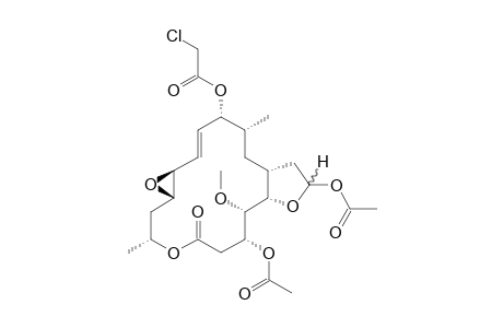 9R-O-Chloroacetylmaridonolide II acetoxyacetal