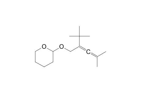 2-(T-Butyl)-4-methyl-1-(tetrahydropyran-2-yloxy)-2,3-pentadiene