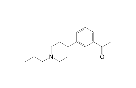 1-[3-(1-Propyl-piperidin-4-yl)-phenyl]-ethanone