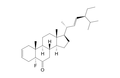 (5R,8S,9S,10R,13R,14S,17R)-17-[(E,1R,4S)-4-ethyl-1,5-dimethyl-hex-2-enyl]-5-fluoro-10,13-dimethyl-4,7,8,9,11,12,14,15,16,17-decahydro-1H-cyclopenta[a]phenanthren-6-one
