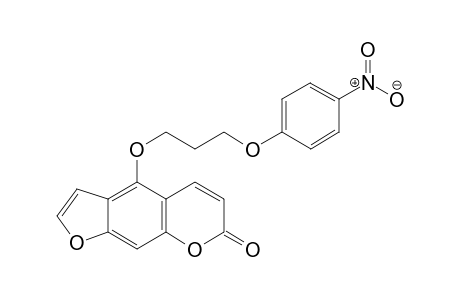 4-[3-(4-Nitrophenoxy)propoxy]-7H-furo[3,2-g][1]benzopyran-7-one