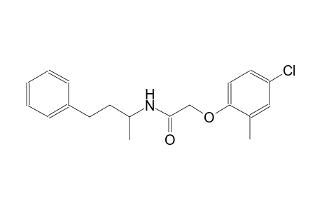 2-(4-chloro-2-methylphenoxy)-N-(1-methyl-3-phenylpropyl)acetamide