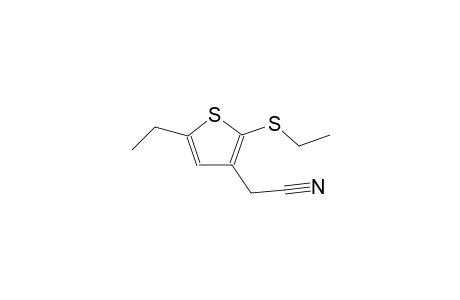 [5-ethyl-2-(ethylsulfanyl)-3-thienyl]acetonitrile