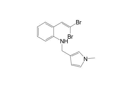 2-(2,2-dibromovinyl)-N-[(1-methyl-1H-pyrrol-3-yl)methyl]aniline