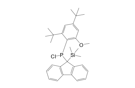 Chloro(2,4-di-tert-butyl-6-methoxyphenyl)[9-(trimethylsilyl)-9-fluorenyl]phosphine