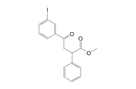 beta-(m-IODOBENZOYL)HYDRATROPIC ACID, METHYL ESTER