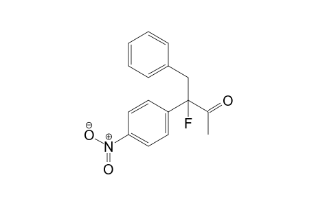 3-fluoro-3-(4-nitrophenyl)-4-phenyl-butan-2-one