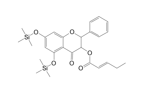Pinobanksin 3-pentenoate, di-TMS