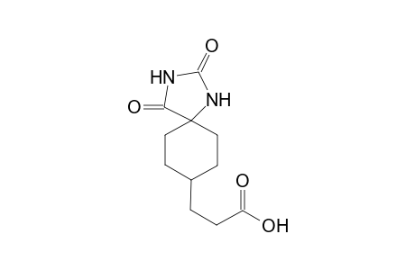 cis-8-[2-(2,4-Diaza-1,3-dioxospiro[4,5]decyl)ethyl]-8-carboxylic acid