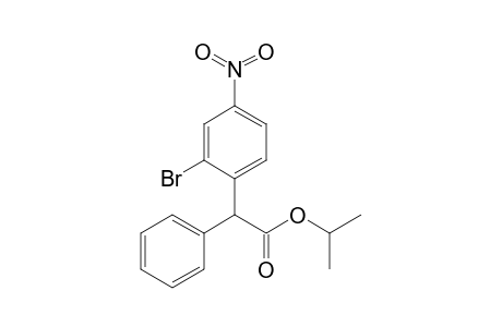 iso-Propyl .alpa.-(2-bromo-4-nitrophenyl)phenylacetate