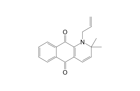1-Allyl-2,2-dimethyl-benzo[g]quinoline-5,10-dione