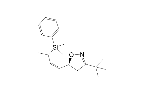 [(Z,1S)-3-[(5S)-3-tert-butyl-2-isoxazolin-5-yl]-1-methyl-allyl]-dimethyl-phenyl-silane