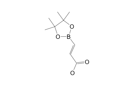 (E)-3-(4,4,5,5-tetramethyl-1,3,2-dioxaborolan-2-yl)acrylic acid